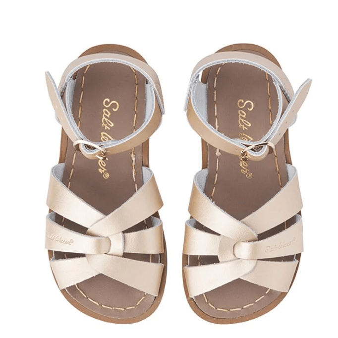 Salt Water Sandal by Hoy Shoes Original Gold 4 — 000523830047 Shoe Deals Outlet
