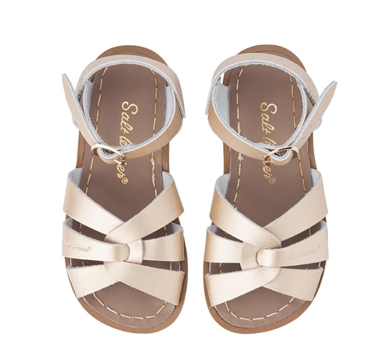 Salt Water Sandal by Hoy Shoes Original Gold 4 — 000523830047 Shoe Deals Outlet