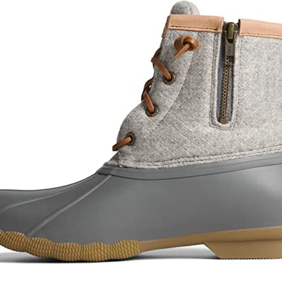 Sperry Saltwater Emboss - Women's Dk. Grey Shoe Deals Outlet