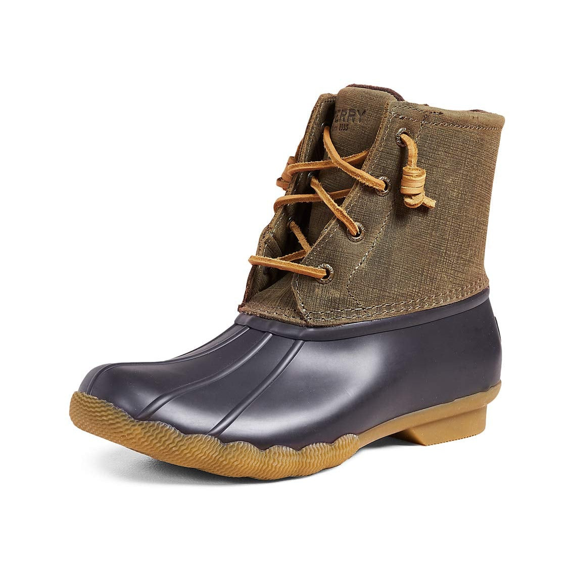 Sperry Saltwater - Women's Brown/Olive Shoe Deals Outlet