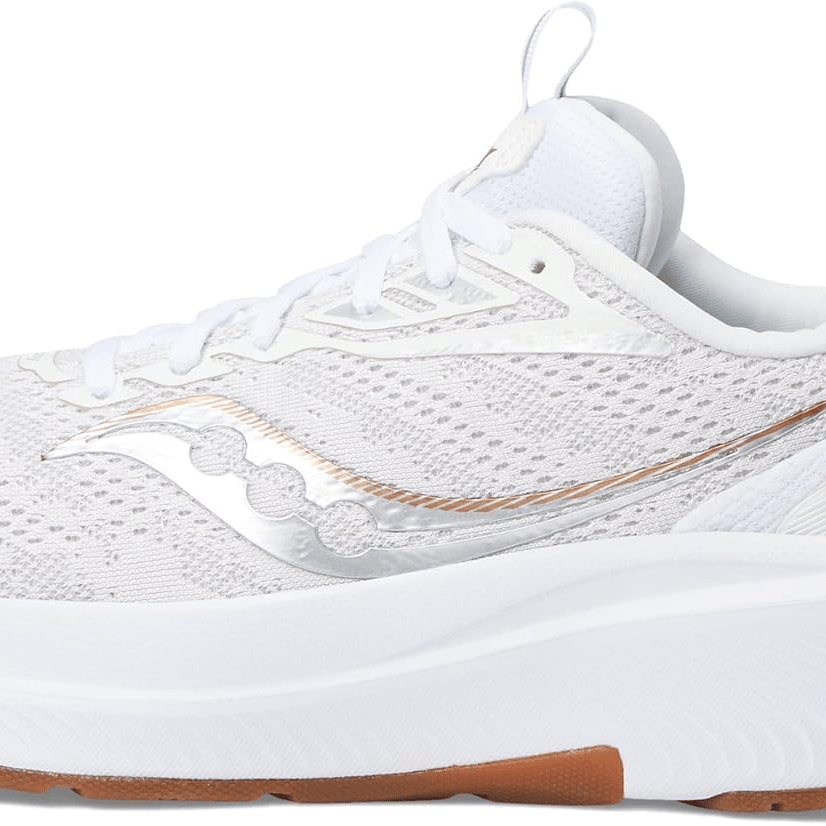 Saucony Echelon 9 White / Gum 7.5 M 195018394613 Shoe Deals Outlet