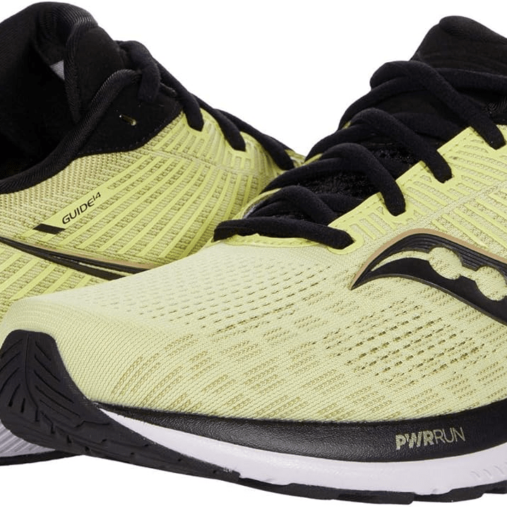 Saucony Guide 14 Charcoal/Gold 12 M 194713919305 Shoe Deals Outlet