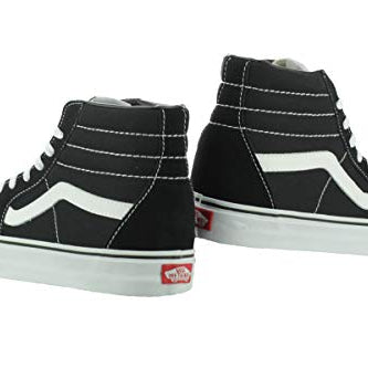 Vans Sk8 - Hi - Unisex Black/White Shoe Deals Outlet