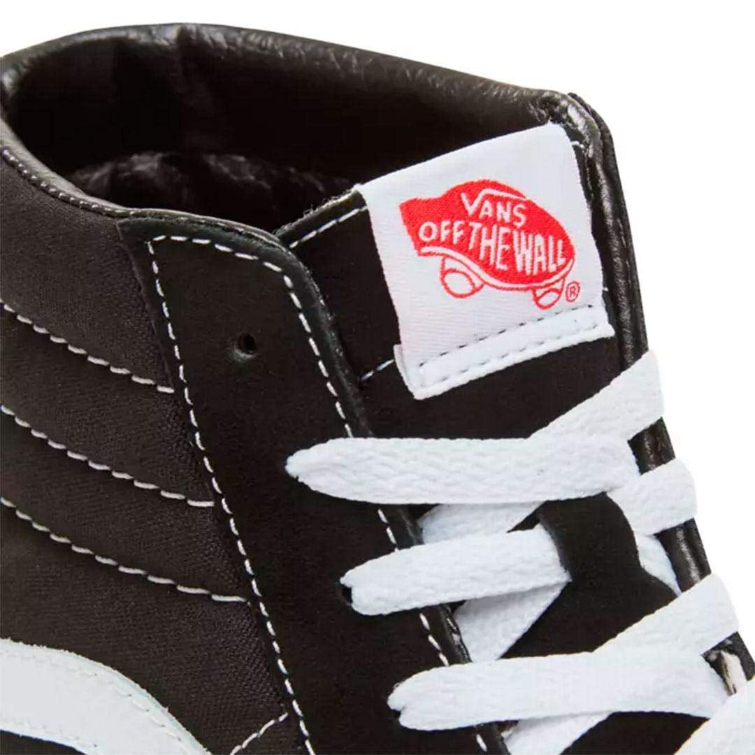 Vans Sk8 - Hi - Unisex Black/White Shoe Deals Outlet