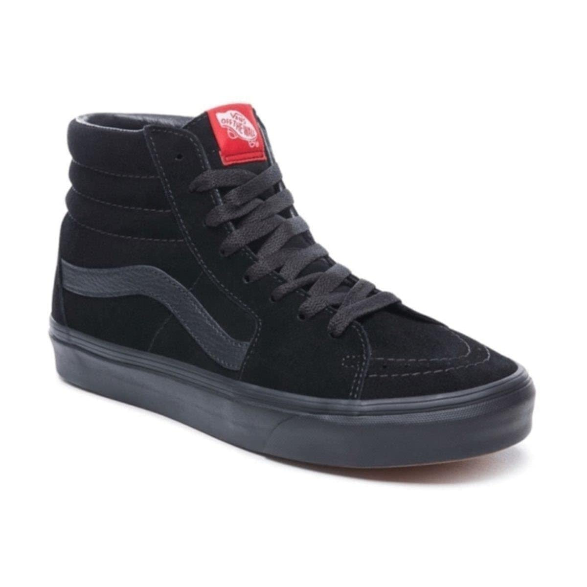 Vans Sk8 - Hi - Unisex Black/Black Shoe Deals Outlet