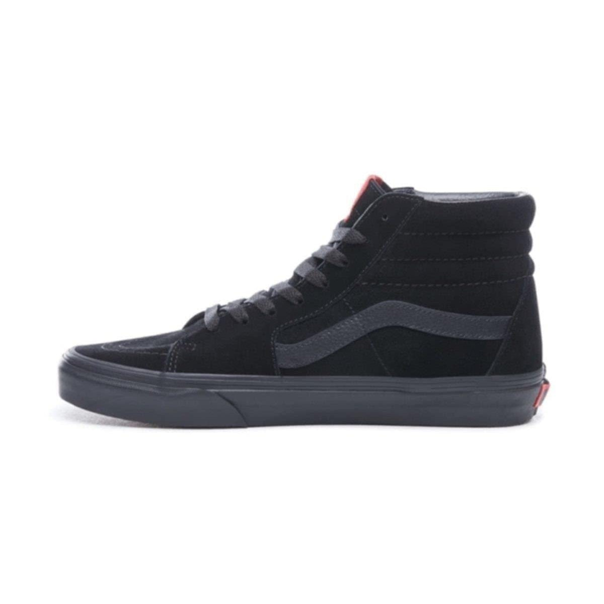 Vans Sk8 - Hi - Unisex Black/Black Shoe Deals Outlet