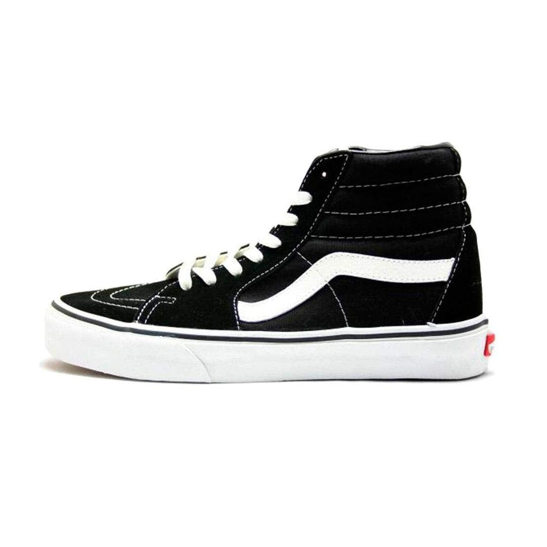 Vans Sk8 - Hi - Unisex Black/White Shoe Deals Outlet
