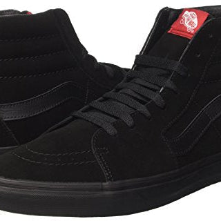 Vans Sk8 - Hi - Unisex Black/Black Shoe Deals Outlet