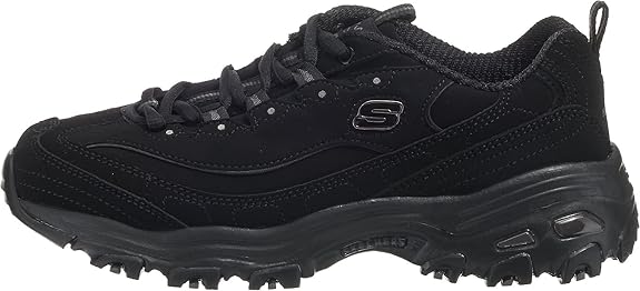 SKECHERS D'Lites - Play On Black 10.5 M 193642452075 Shoe Deals Outlet