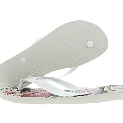Havaianas Slim Flip Flop Sandal - Women's Aloha White Shoe Deals Outlet