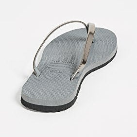 Havaianas Slim Flip Flop Sandal - Women's Steel Grey Shoe Deals Outlet