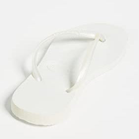 Havaianas Slim Flip Flop Sandal - Women's White Shoe Deals Outlet