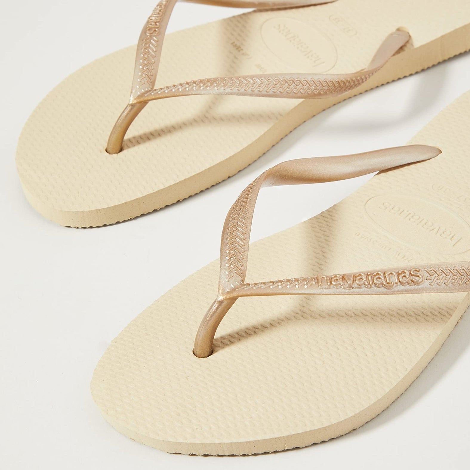 Havaianas Slim Flip Flop Sandal - Women's Sand Grey Shoe Deals Outlet