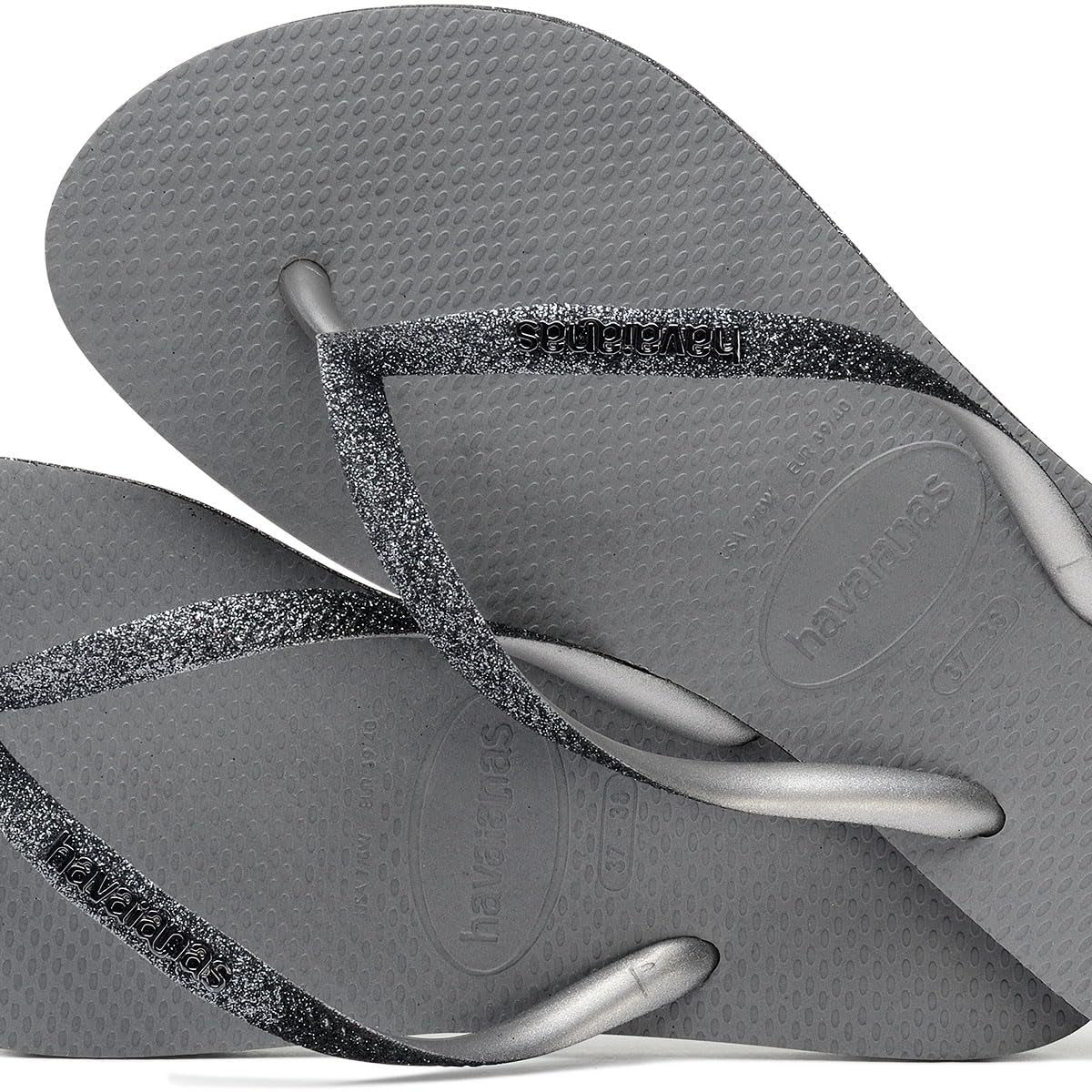 Havaianas Slim Flip Flop Sandal - Women's Sparkle Ballet Rose Shoe Deals Outlet