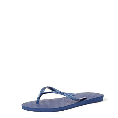 Havaianas Slim Flip Flops - Unisex Navy Shoe Deals Outlet