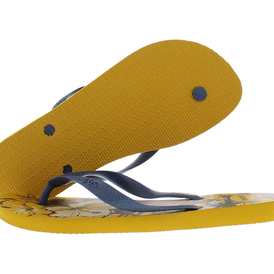 Havaianas Slim Flip Flops - Unisex Aloha White Shoe Deals Outlet