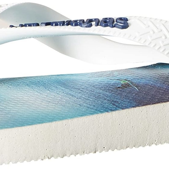 Havaianas Slim Flip Flops - Unisex Hype White Shoe Deals Outlet