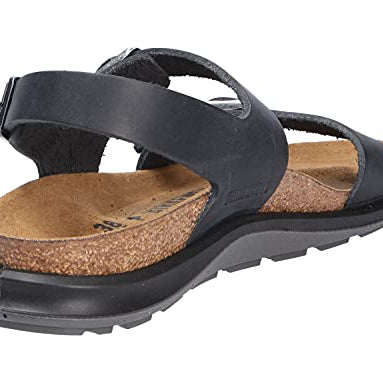 Birkenstock Sonora - Unisex Black Oiled Leather Shoe Deals Outlet