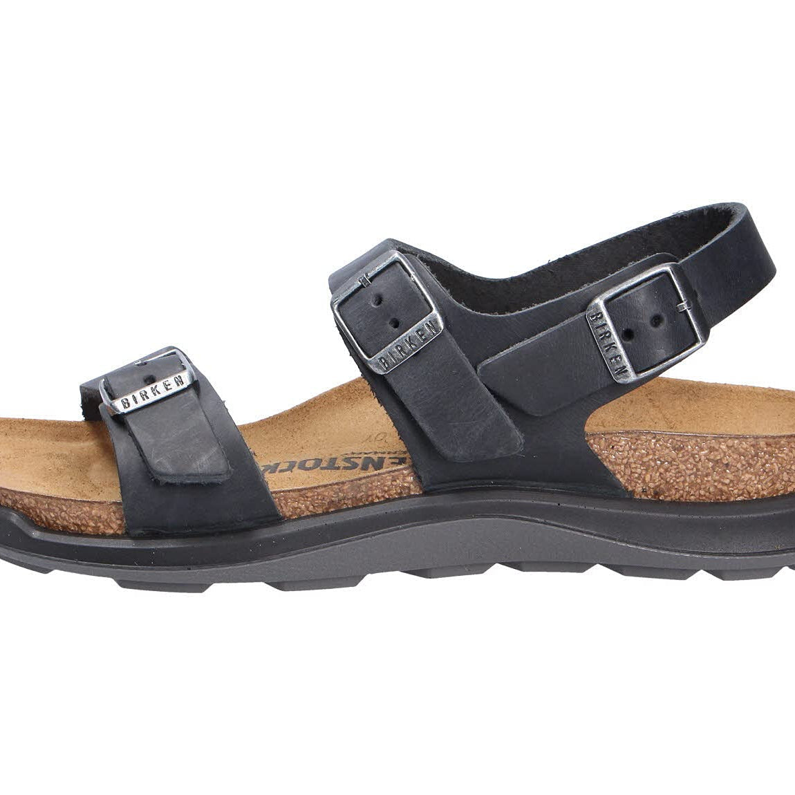 Birkenstock Sonora - Unisex Black Oiled Leather Shoe Deals Outlet