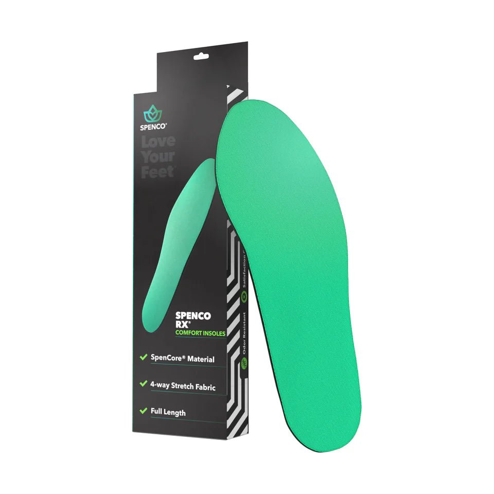 Spenco RX Comfort Insoles Green Men's 10 - 11 / Women's 11 - 12 038472369042 Shoe Deals Outlet