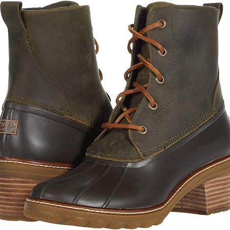 Sperry Saltwater Heel Olive 10 M 194713076732 Shoe Deals Outlet