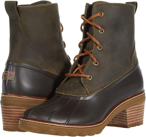 Sperry Saltwater Heel Olive 10 M 194713076732 Shoe Deals Outlet