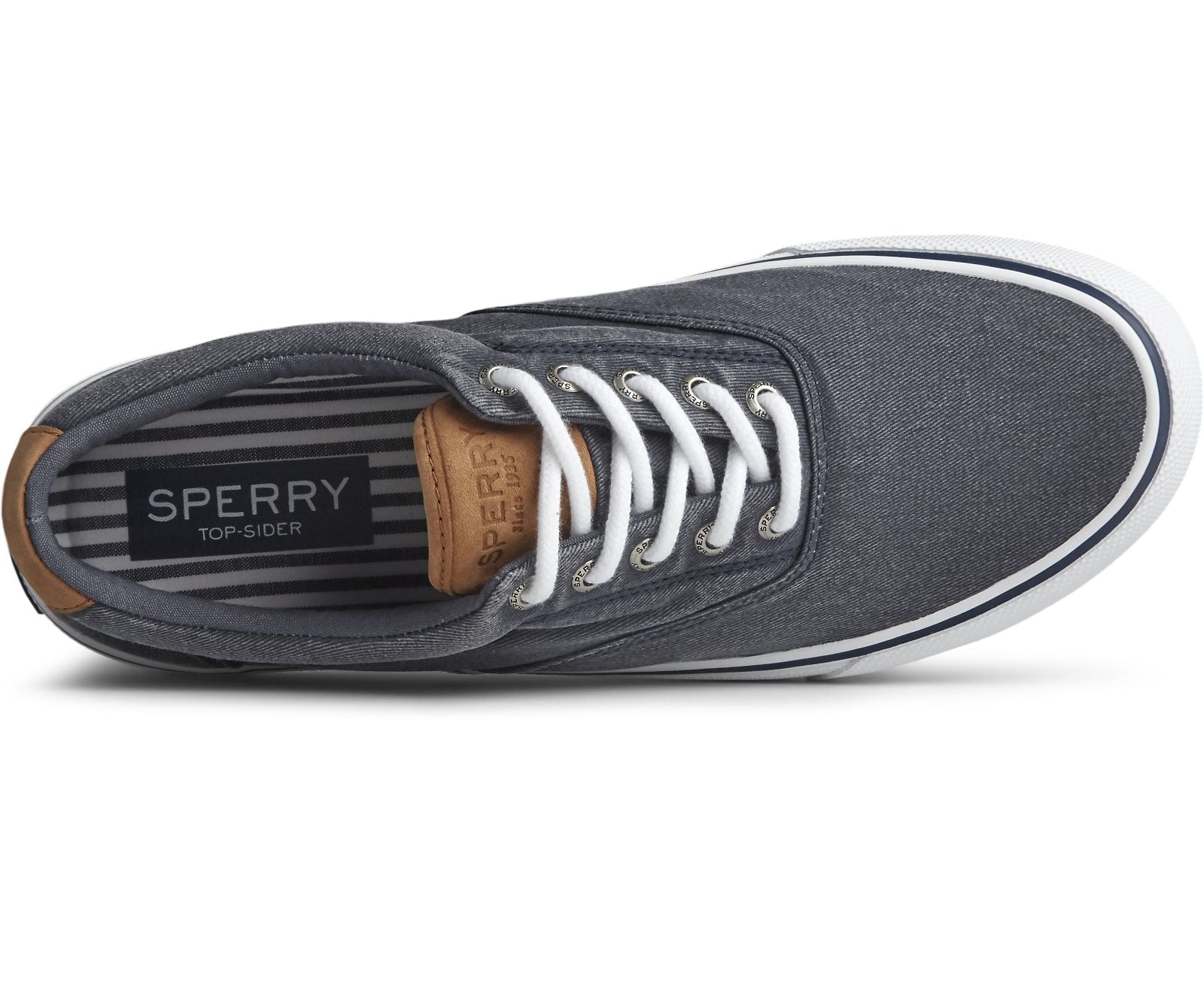 Sperry Striper II CVO Salt Washed Canvas Navy 9 M 884401448971 Shoe Deals Outlet