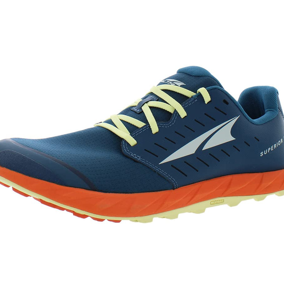 Altra Superior 5 - Men's Blue/Orange Shoe Deals Outlet