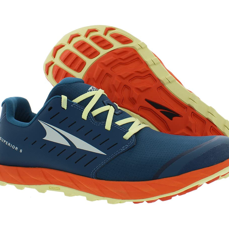 Altra Superior 5 - Men's Blue/Orange Shoe Deals Outlet