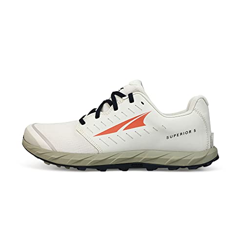 Altra Superior 5 - Men's Light Gray/Red Shoe Deals Outlet