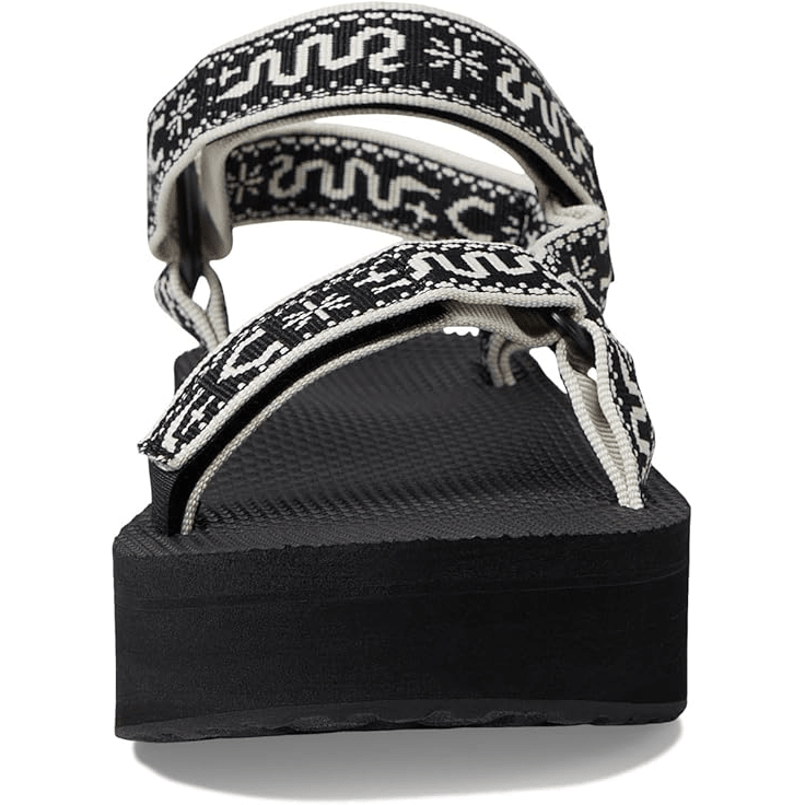 Teva Flatform Bandana Black / Birch 10 M 196565095794 Shoe Deals Outlet