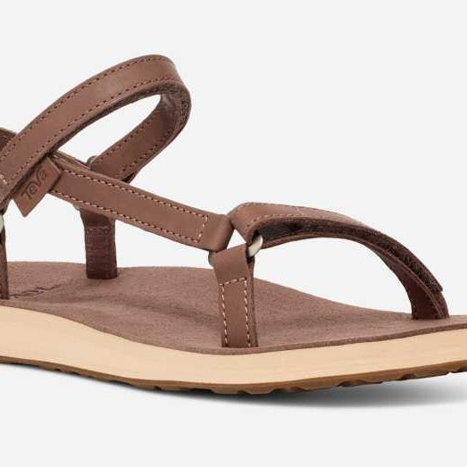 Teva Original Universal Sandal Slim Leather Acorn 10 M 196565939524 Shoe Deals Outlet
