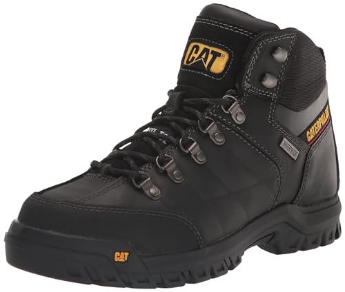 Caterpillar Threshold Waterproof Soft - Toe Boots - Men's Black Shoe Deals Outlet