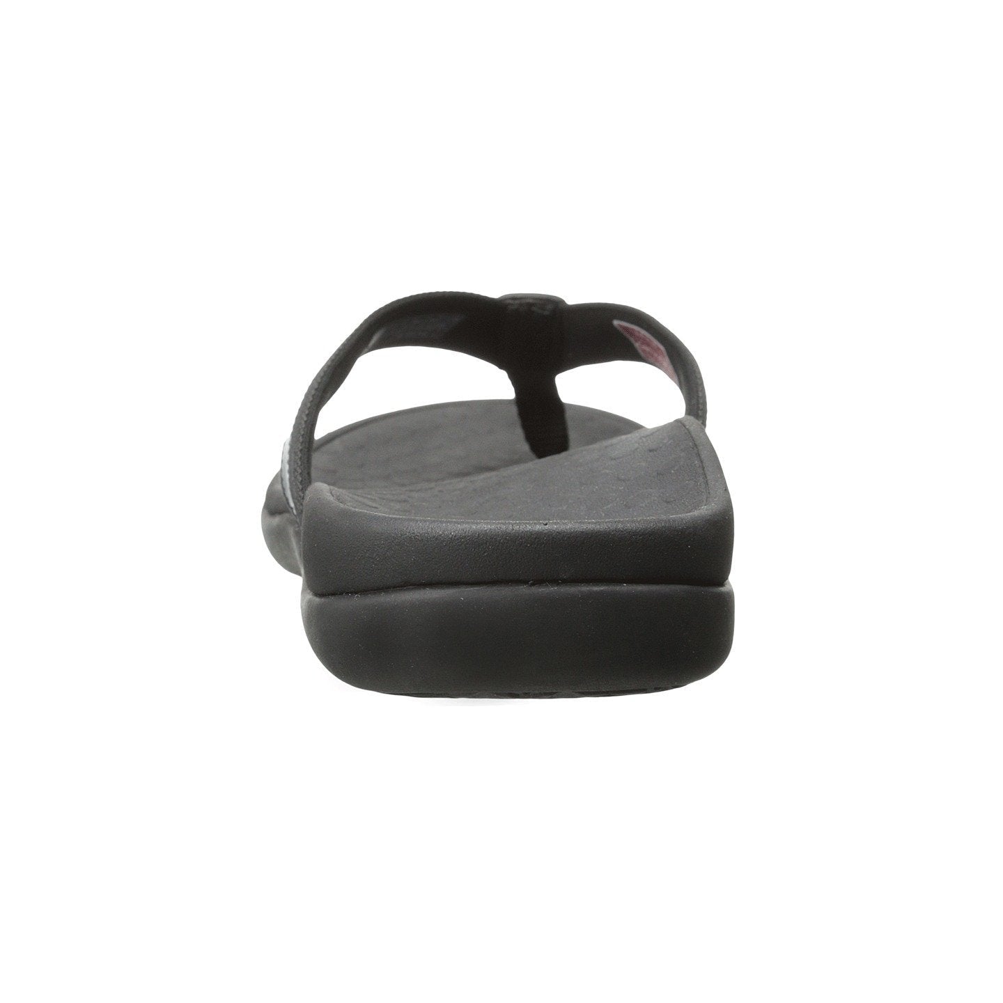 VIONIC Tide II Toe Post Sandal - Women's Black Patent Shoe Deals Outlet