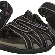 Teva Tirra Sandal - Women's Black/Grey Shoe Deals Outlet