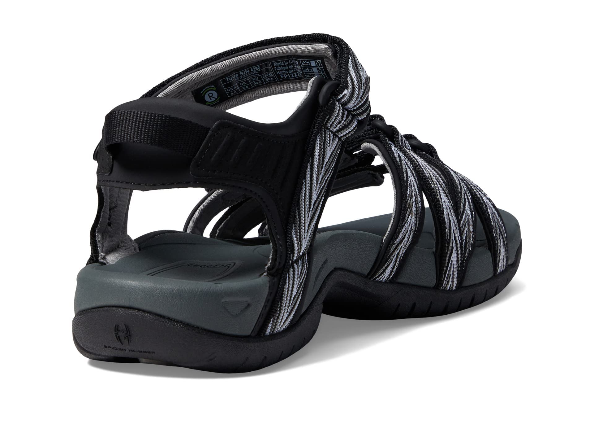 Teva Tirra - Women's Palms Black/White Shoe Deals Outlet