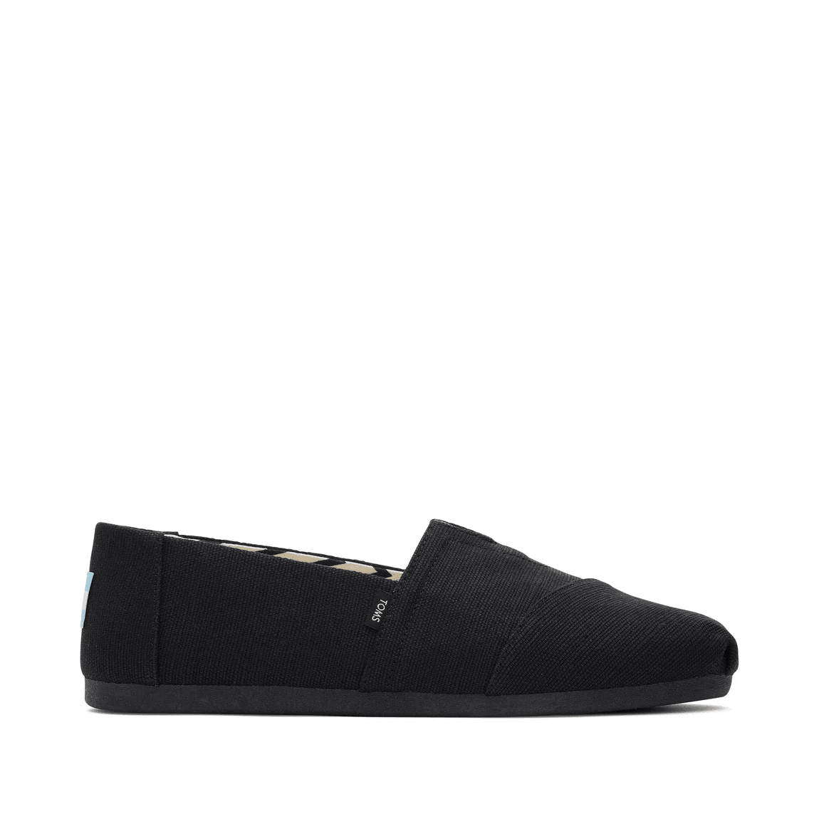 TOMS Alpargata All Black Heritage Canvas 11 M 886468360975 Shoe Deals Outlet