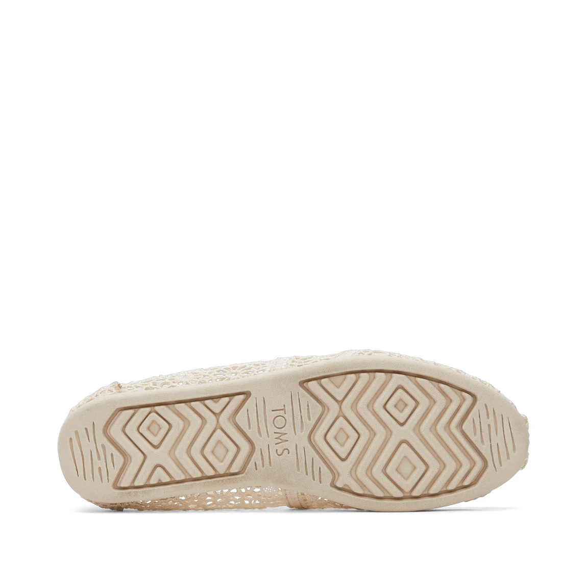 TOMS Alpargata Cloudbound Natural Moroccan Crochet 6 M 889556003808 Shoe Deals Outlet