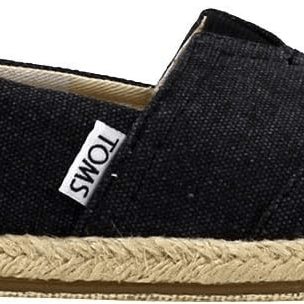 TOMS Alpargata Rope Black 10 M 889556190874 Shoe Deals Outlet