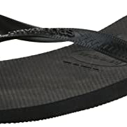 Havaianas Top Flip Flops - Unisex Black Shoe Deals Outlet