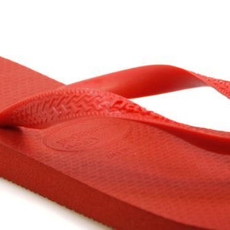 Havaianas Top Flip Flops - Unisex Ruby Red Shoe Deals Outlet