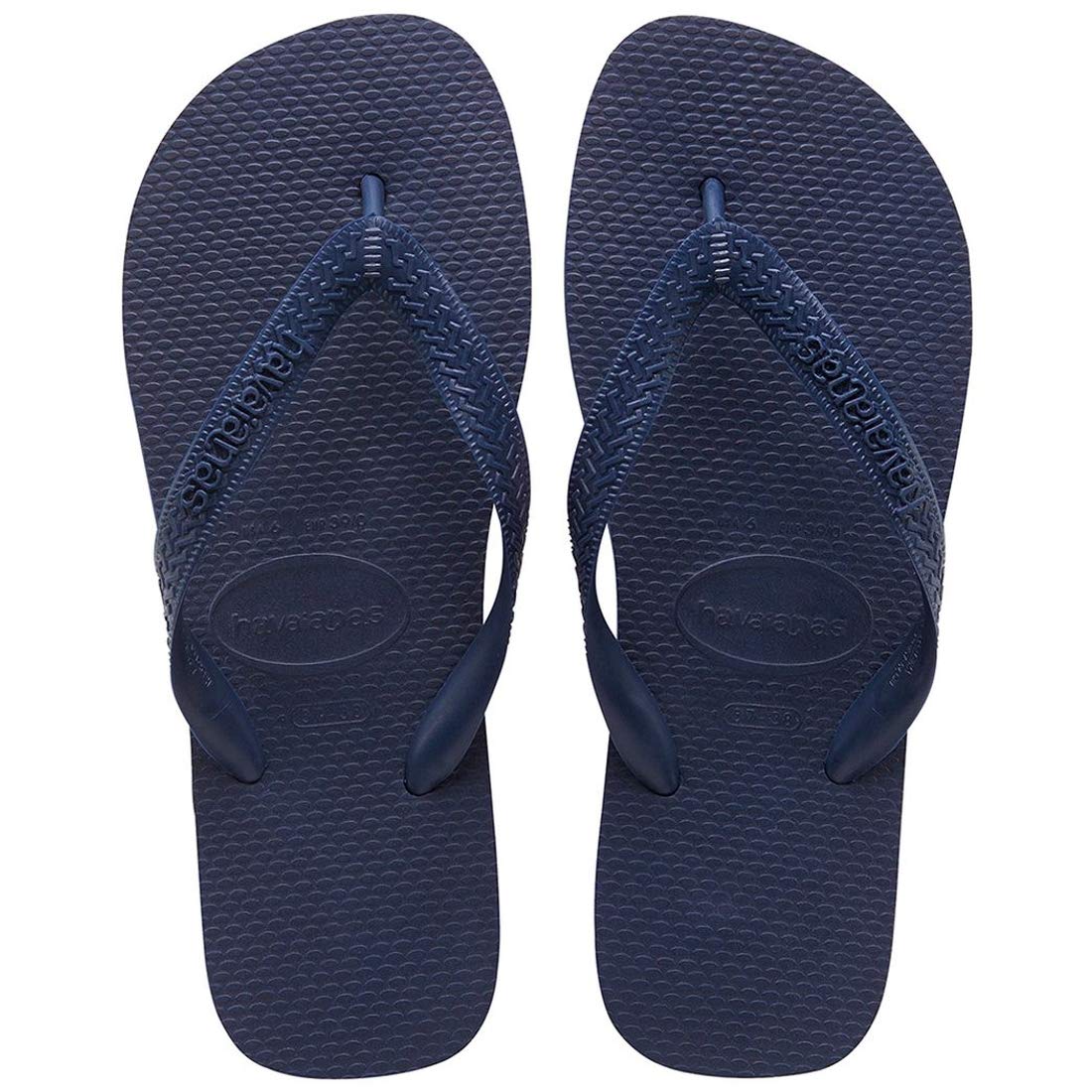 Havaianas Top Flip Flops - Unisex Navy Shoe Deals Outlet