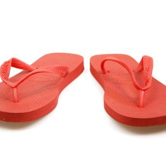 Havaianas Top Flip Flops - Unisex Ruby Red Shoe Deals Outlet