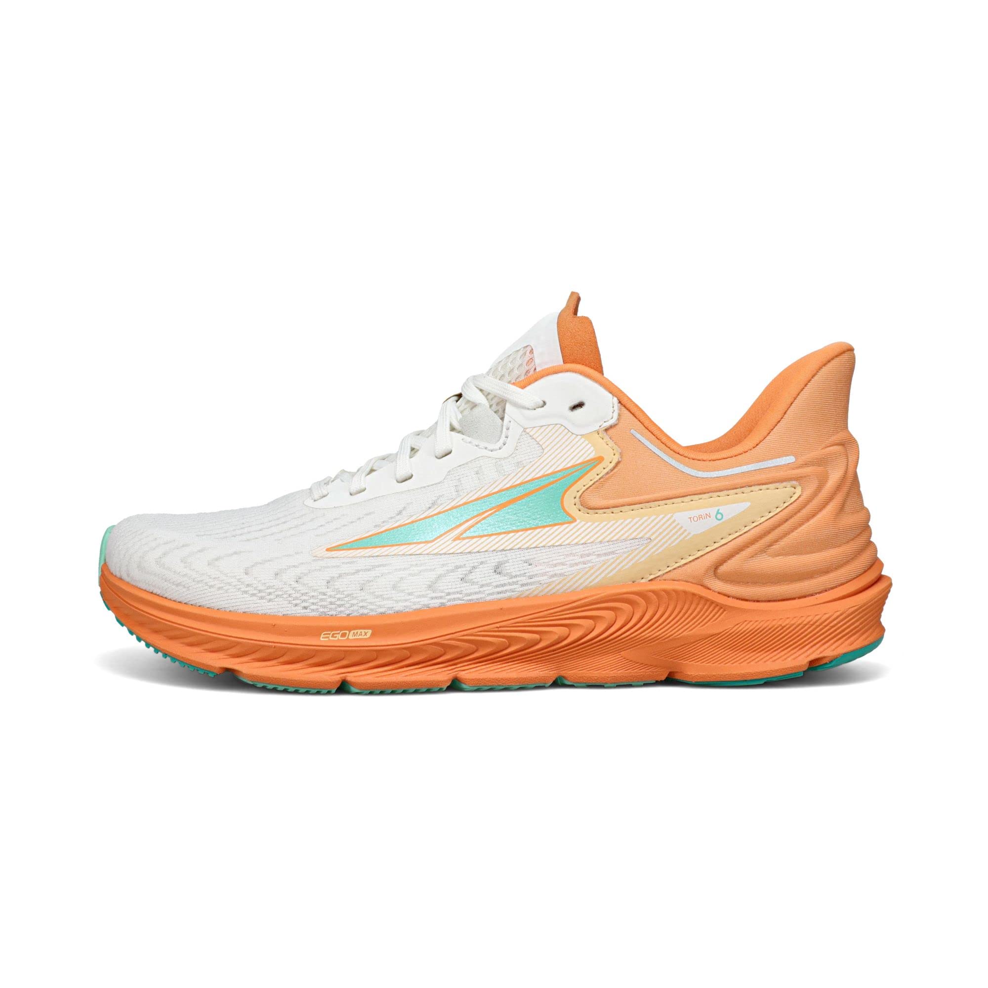 Altra Torin 6 - Women's White/Orange Shoe Deals Outlet