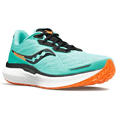 Saucony Triumph 19 Running Shoe - Men's Coolmint/Zest Shoe Deals Outlet