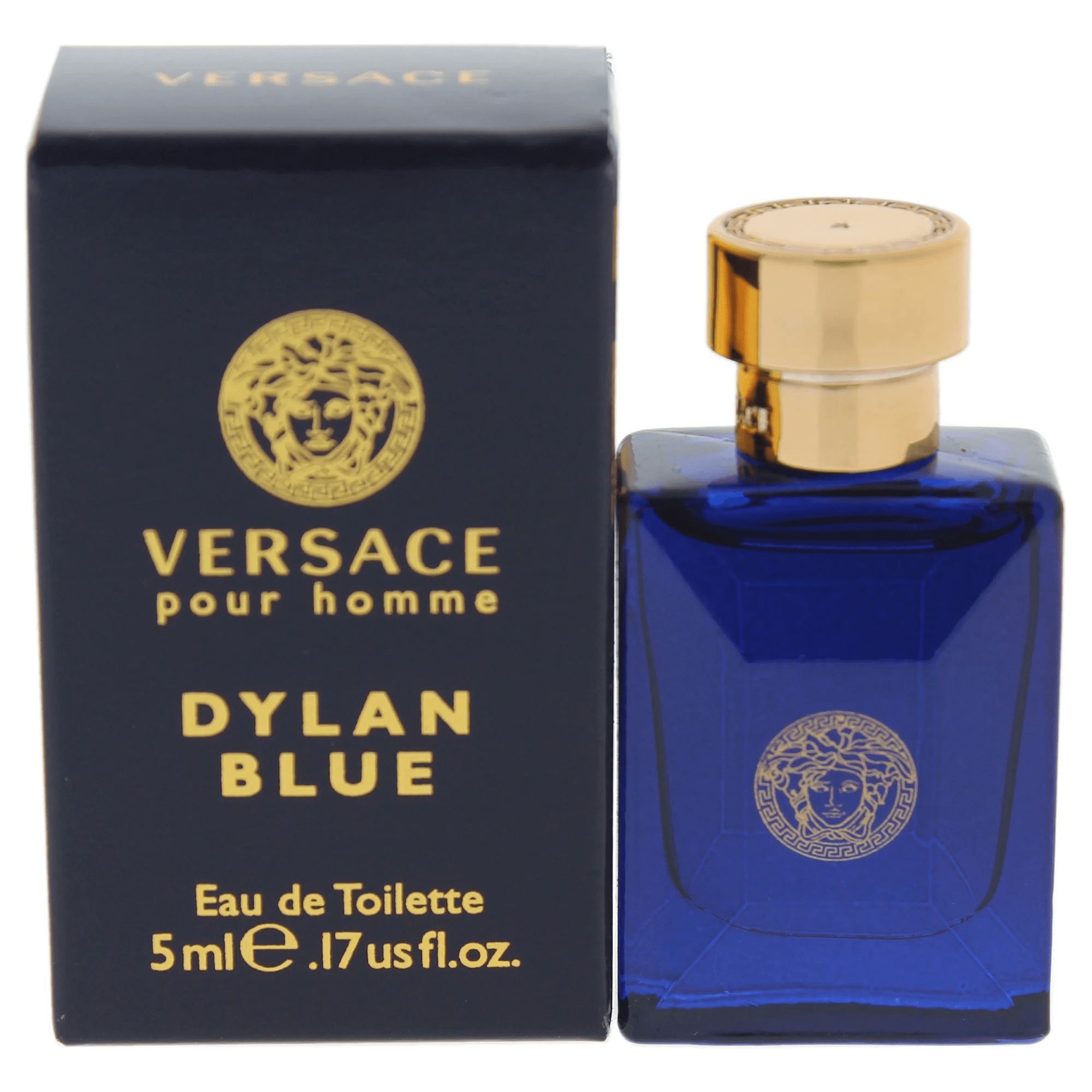 Versace Dylan Blue Mini Eau De Toilette Blue 5ml 8011003825752 Shoe Deals Outlet