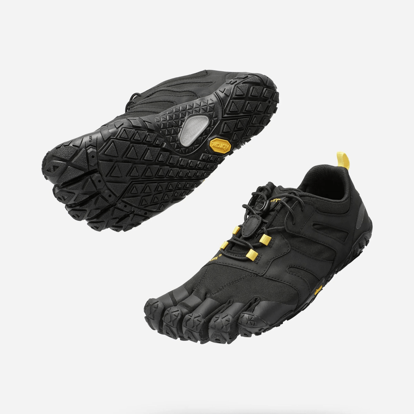 Vibram FiveFingers V - Trail 2.0 Black / Yellow 9.5 - 10 M 847100079914 Shoe Deals Outlet