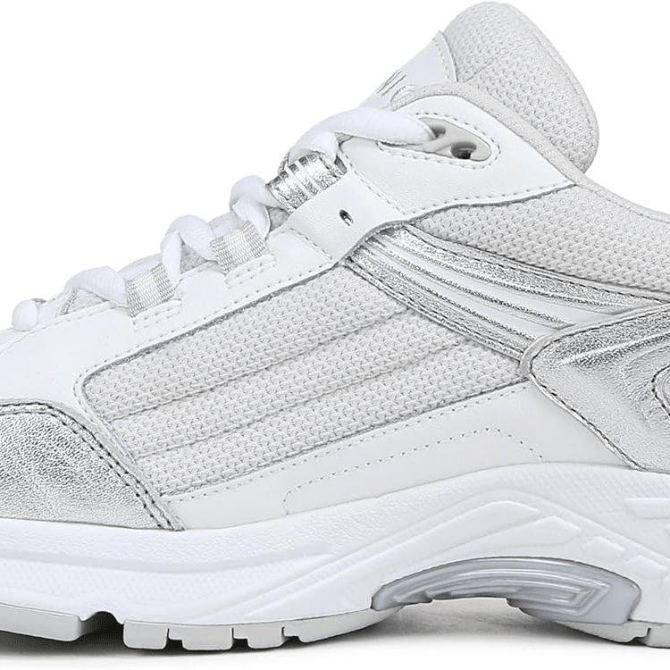 VIONIC 23 Walk 2.0 White Silver Leather 9 M 197725060775 Shoe Deals Outlet