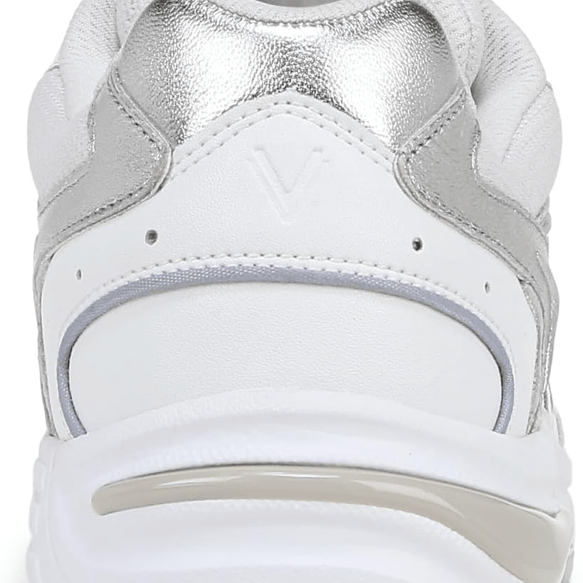 VIONIC 23 Walk 2.0 White Silver Leather 9 M 197725060775 Shoe Deals Outlet