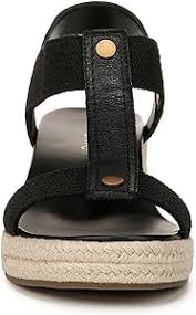 VIONIC Calera Wedge Sandal Camel Leather 9 M 192329985165 Shoe Deals Outlet